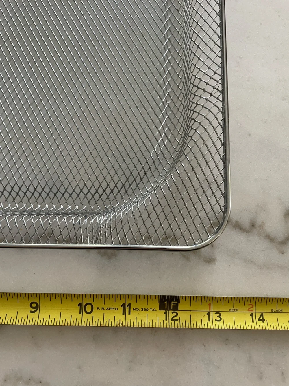 Ninja Air fryer Silver Mesh Basket Tray #0258